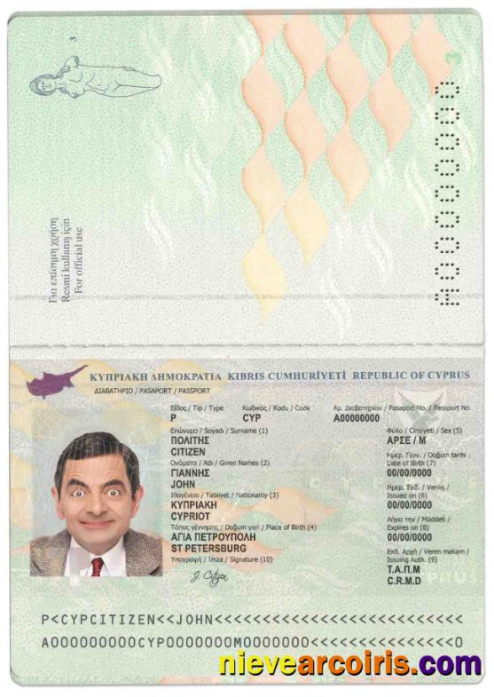 Cyprus passport
